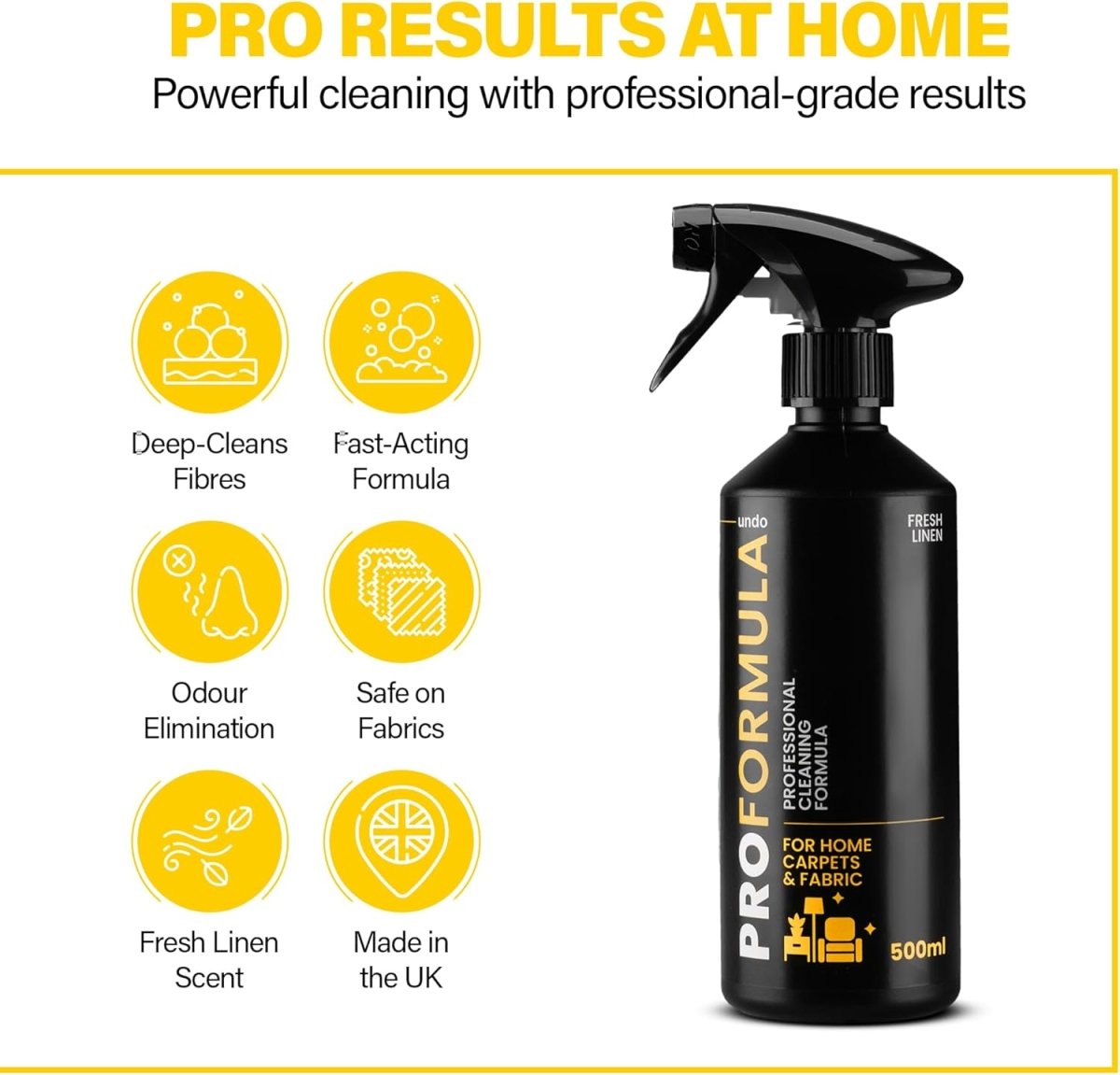 Best Ideas UK ProFormula Carpet & Fabric Cleaner