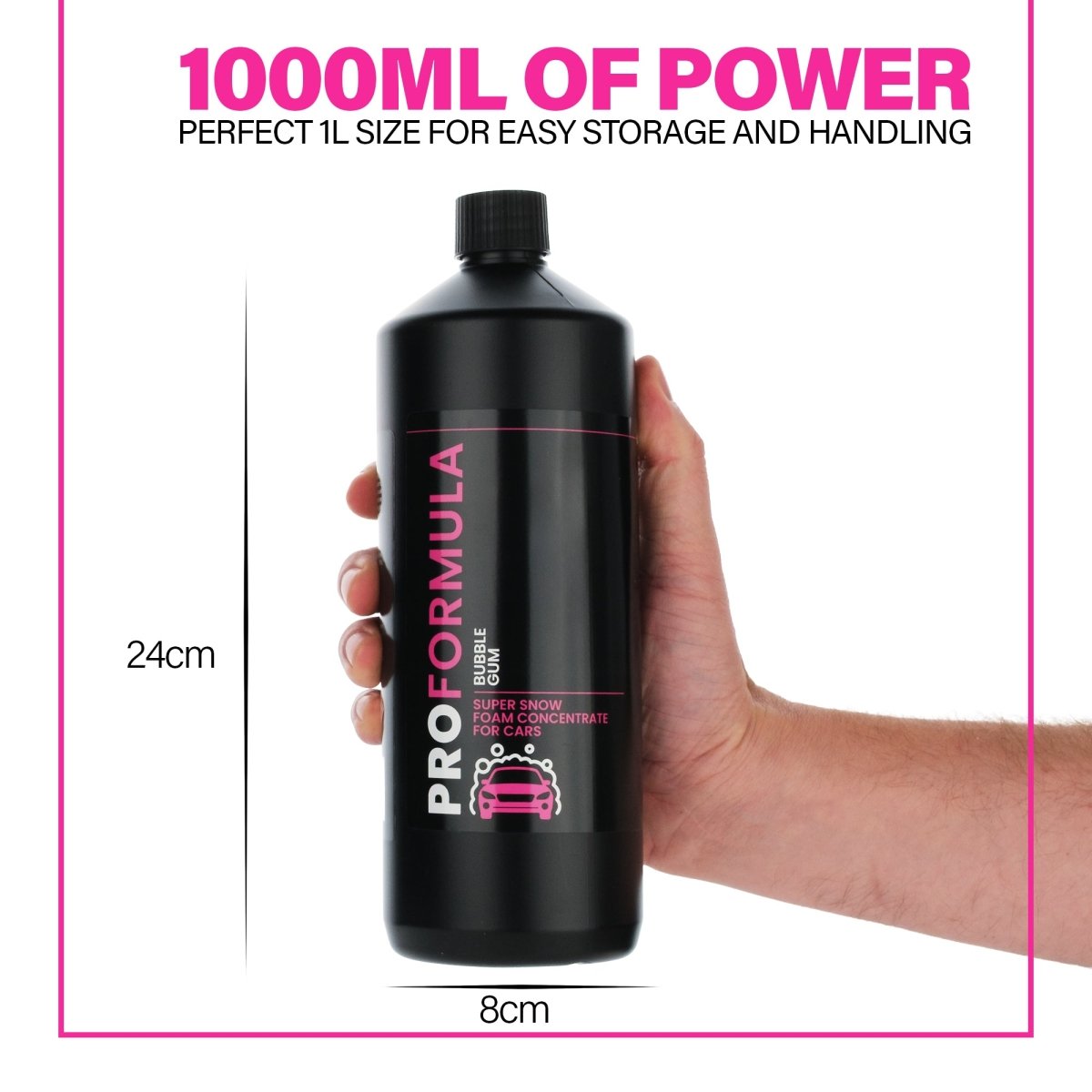 Best Ideas UK ProFormula Snow Foam Car Cleaner Bubble Gum Scent