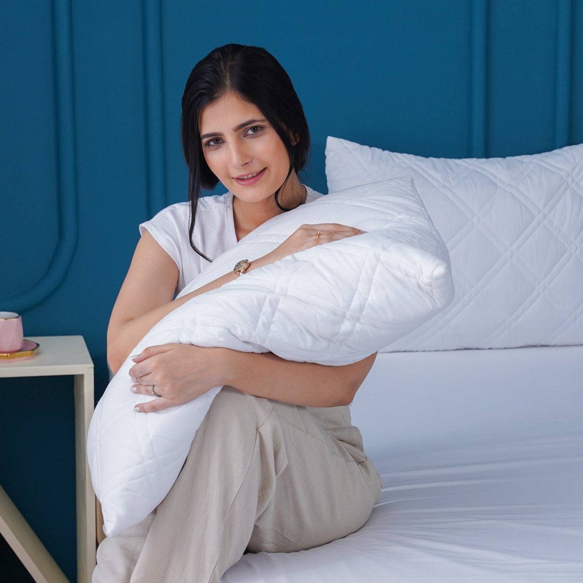 SHEET STORY Quilted Pillow Protectors