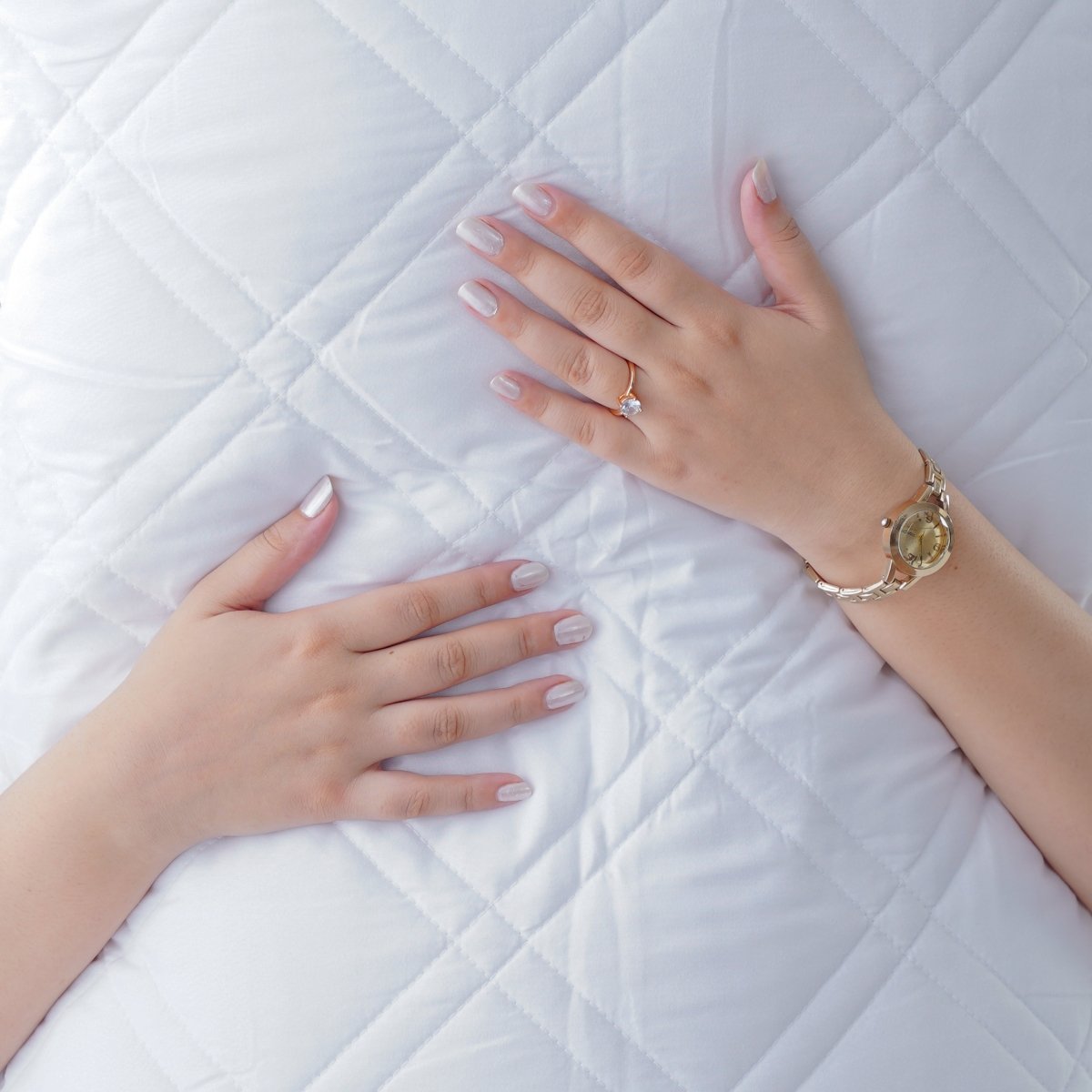 SHEET STORY Quilted Pillow Protectors
