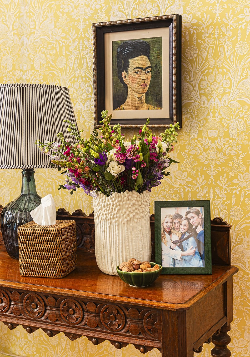 Casa by Josephine Jenno Rattan Tissue Box Cover - Brown