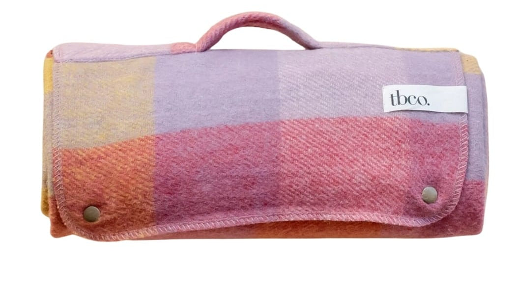 Casa by Josephine Jenno Recycled Wool Picnic Blanket