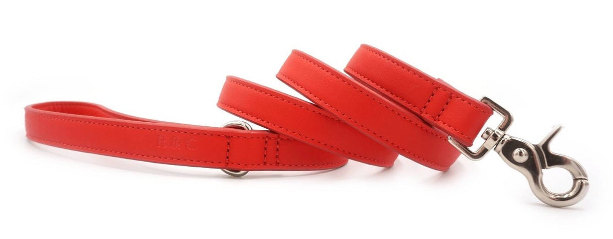 Ralph & Co Red Leather Dog Lead