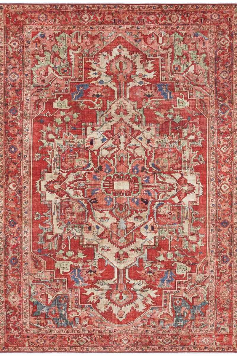 The Rugs Oriental Leta Vintage Red Rug