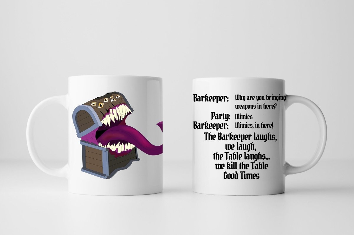 Mimic Joke DND Mug by Resplendent Aurora