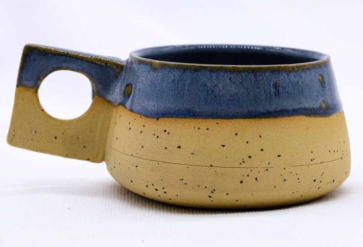TerraBlu Formo Handmade Ceramic Stoneware Coffee Mug