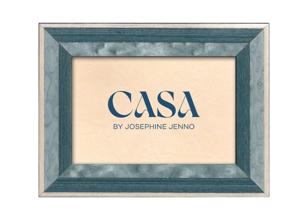 Casa by Josephine Jenno Riva Azzurro Photo Frame 6x4"