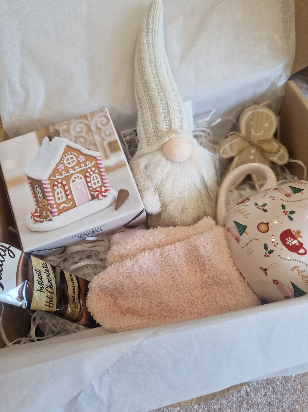 Blush & Bale Gingerbread House Gift Box