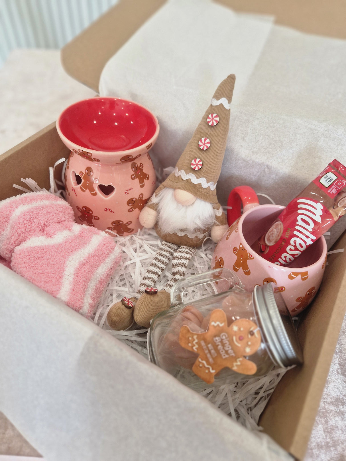 Blush & Bale Gingerbread Wax Melt Gift Box