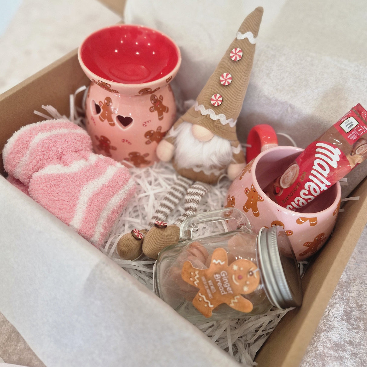 Blush & Bale Gingerbread Wax Melt Gift Box