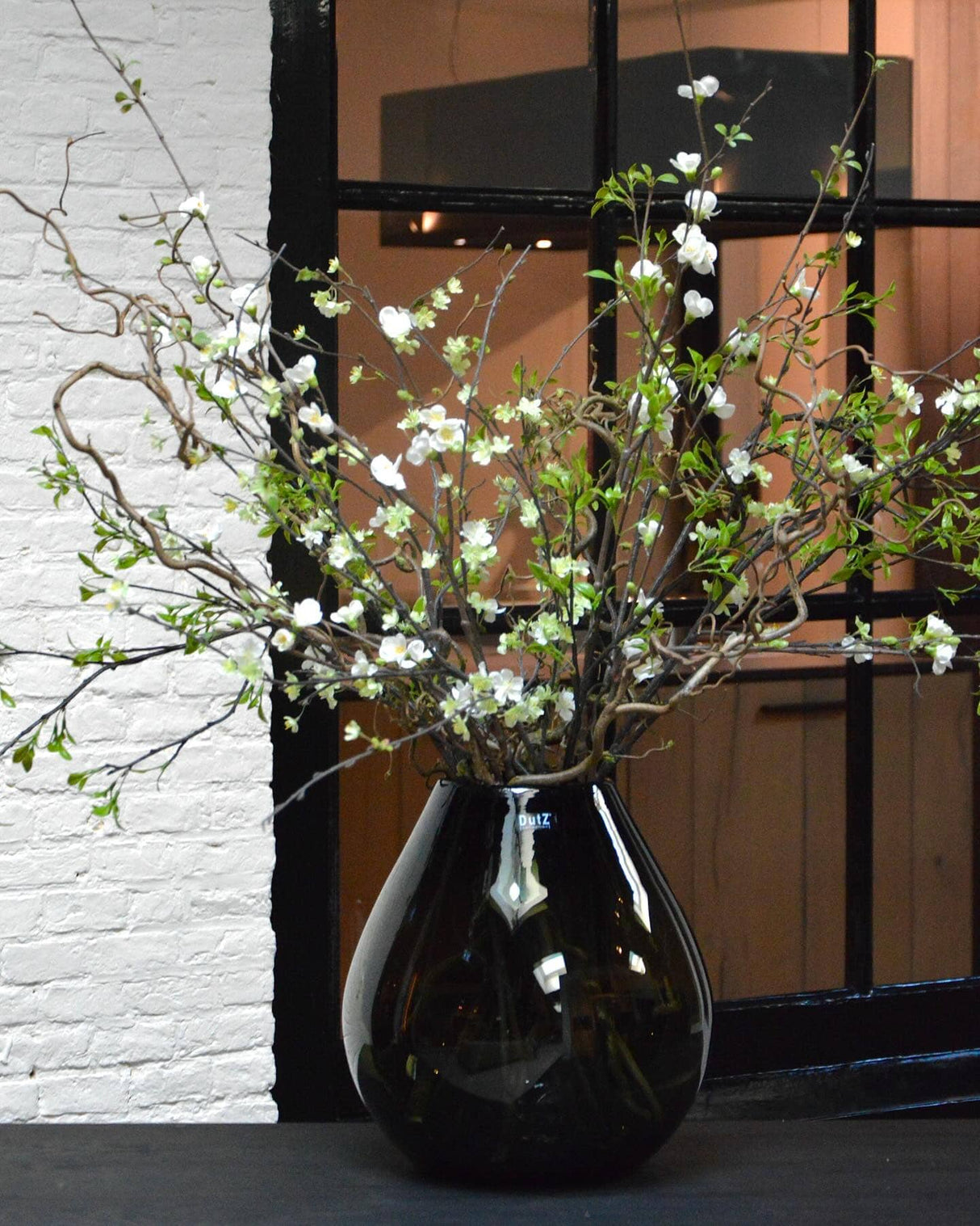 Lowlands Design Druba Smoke Glass Vase by Dutz