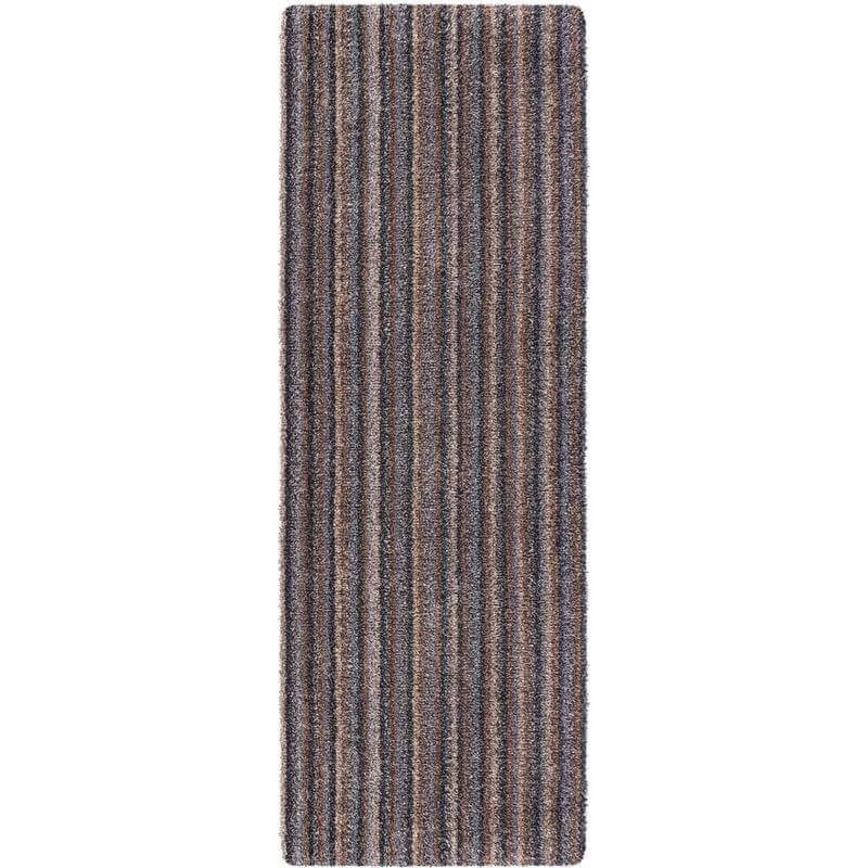 The Rugs Machine Washable Indoor Mat Stripe Design