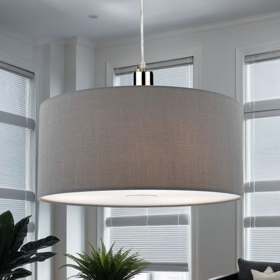 Pagazzi Matilda Grey Easy Fit Pendant Shade