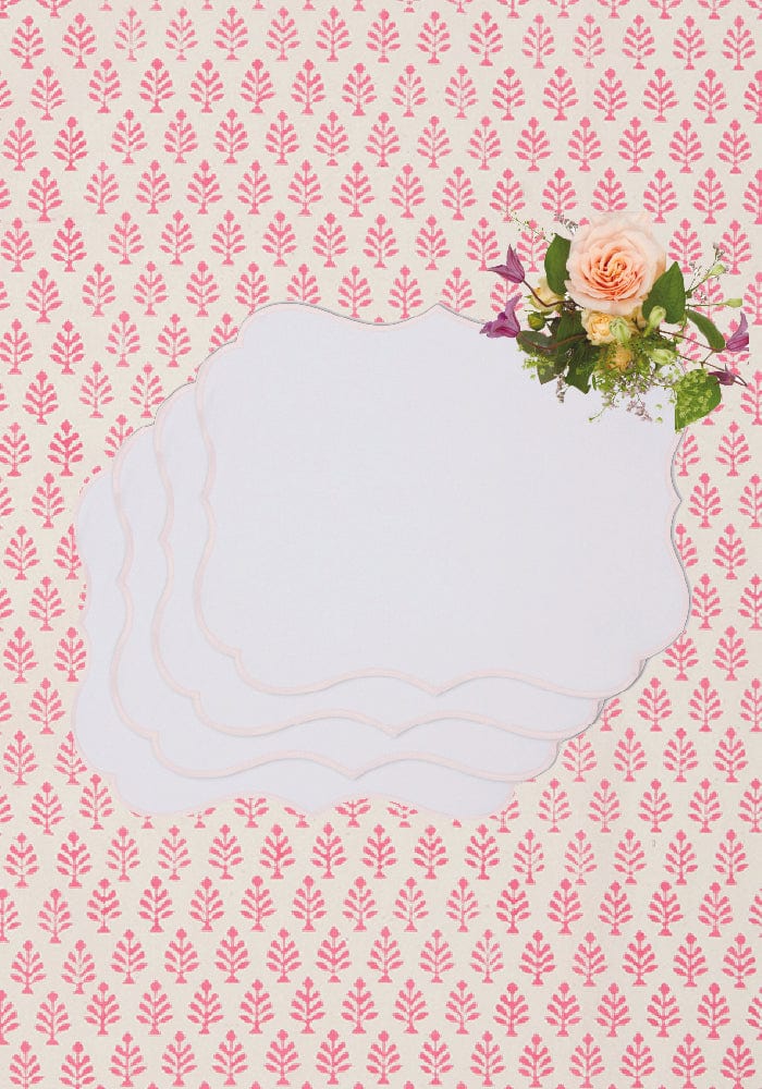 Casa by Josephine Jenno Rosa Pink Placemats - Set of 4