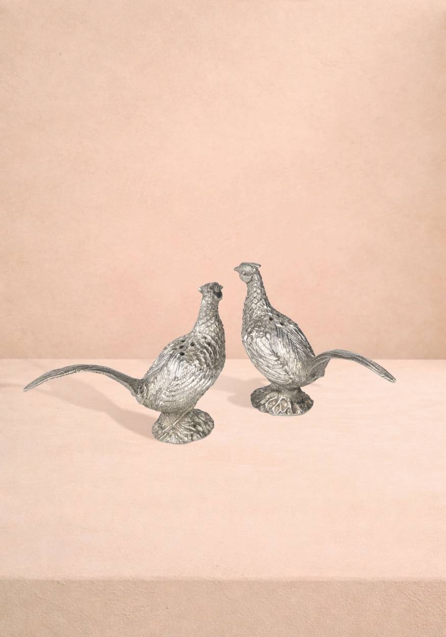 Casa Josephine Jenno Lola’s Pewter Pheasant Seasoner Duo