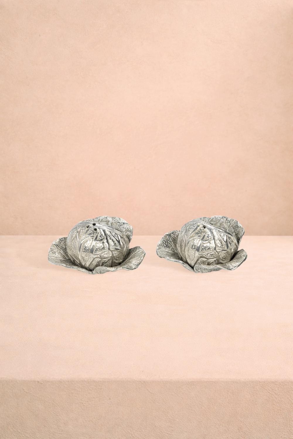 Casa by Josephine Jenno Pewter Cabbage Salt & Pepper Set