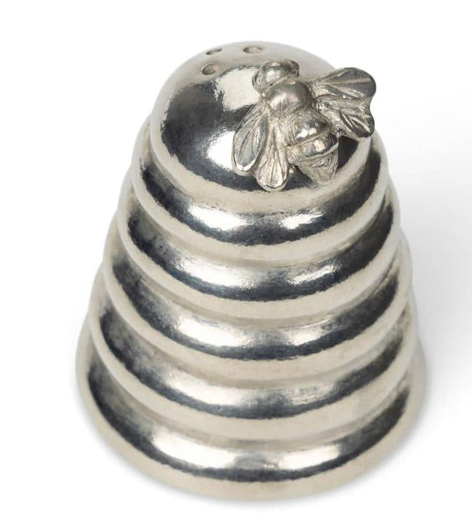 Casa by Josephine Jenno Pewter Bee Hive Harvest Salt & Pepper Shaker