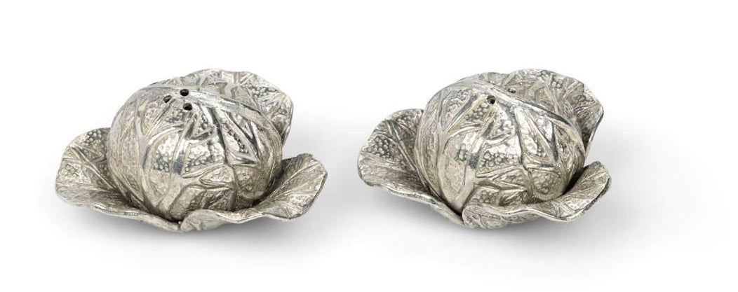 Casa by Josephine Jenno Pewter Cabbage Salt & Pepper Set