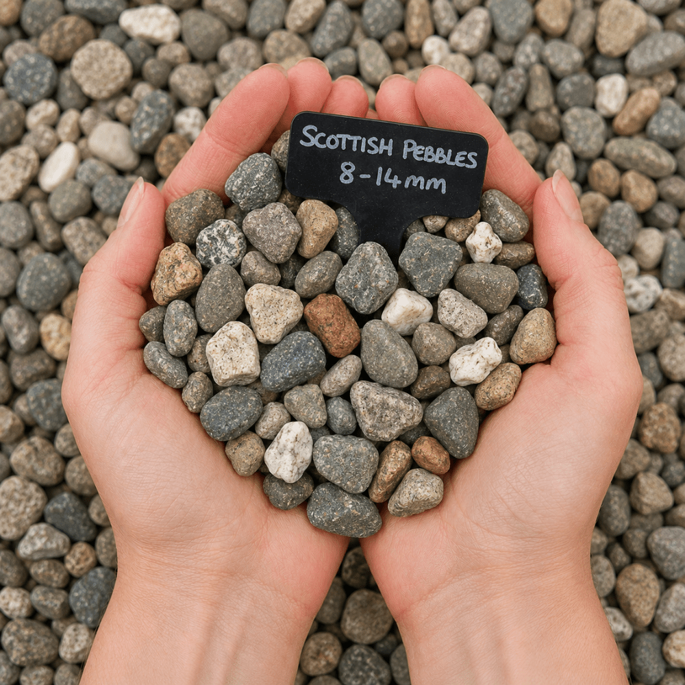 Dandy’s Scottish Mini Pebbles 8–14mm Bulk Bag