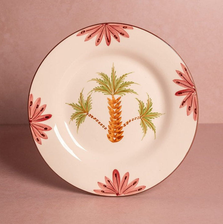 Casa by Josephine Jenno Arabella Green Palm Tree Side Plate