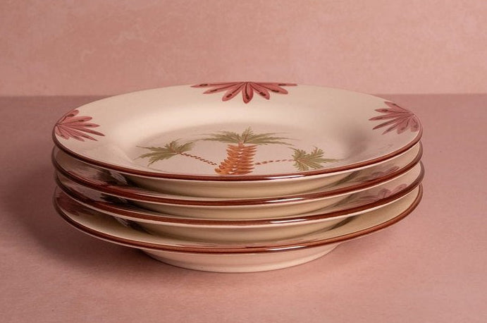 Casa by Josephine Jenno Arabella Green Palm Tree Side Plate