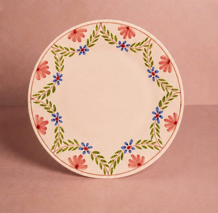 Casa by Josephine Jenno Camilla Side Plate - Green Garland