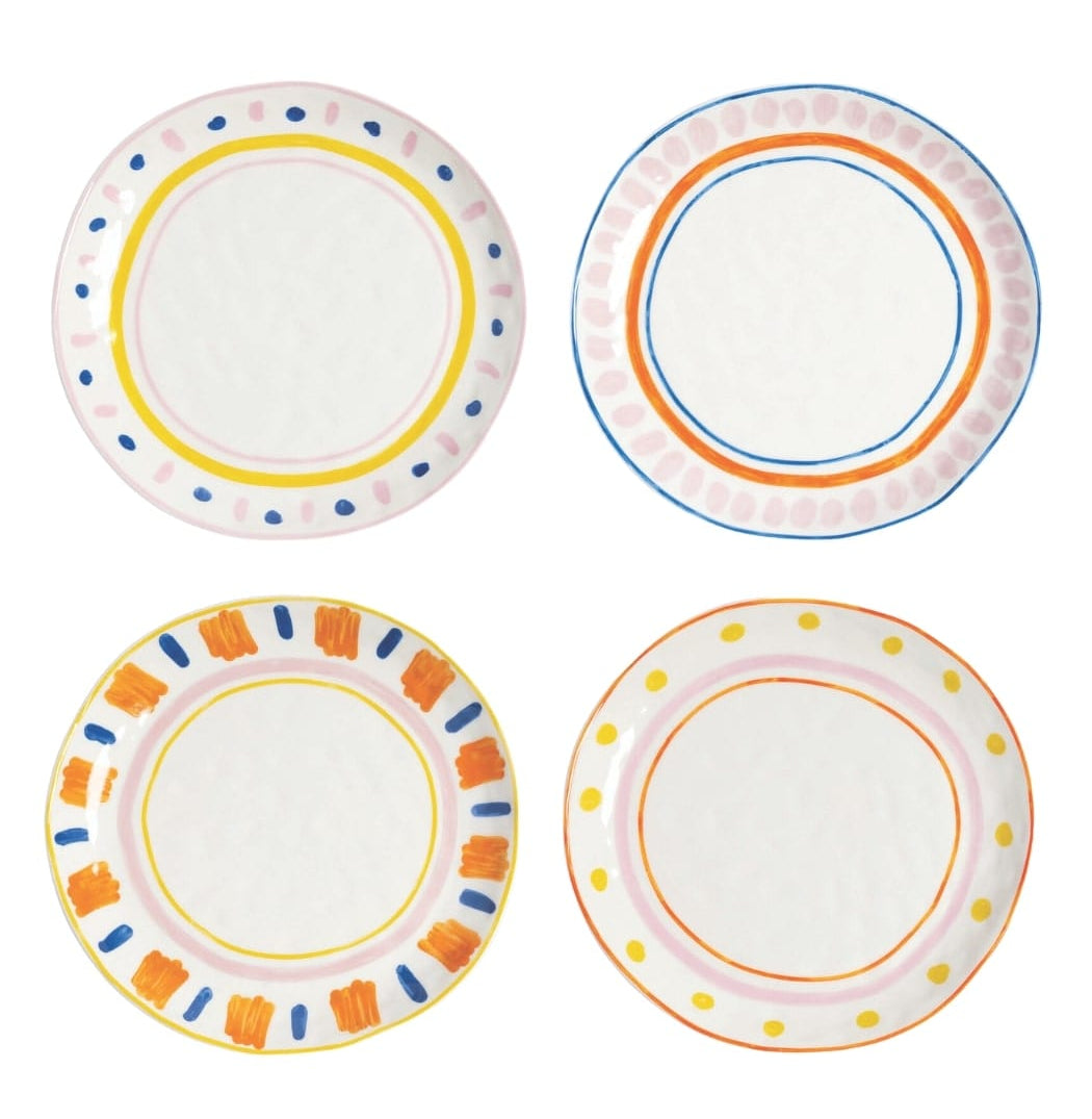Casa by Josephine Jenno Soleil Dessert Plate - Set of 4
