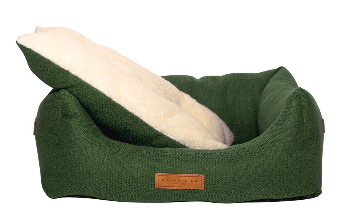 Ralph & Co Richmond Luxury Green Dog Bed