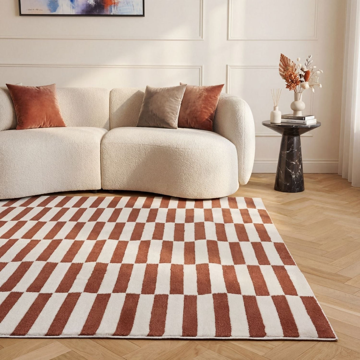 The Rugs Loft Striped Terra Rug