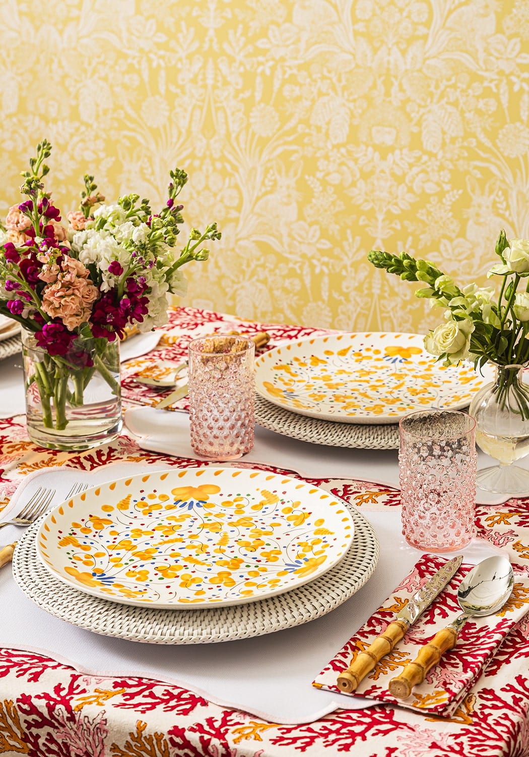 Casa by Josephine Jenno Beatrice Daisy Dinner Plate - Set of 6
