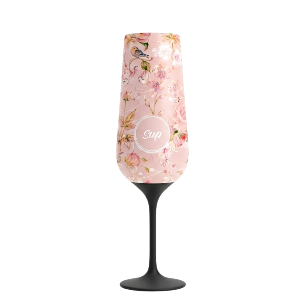 Sup drinkware Insulated Champagne Flute Flowers | 250ml
