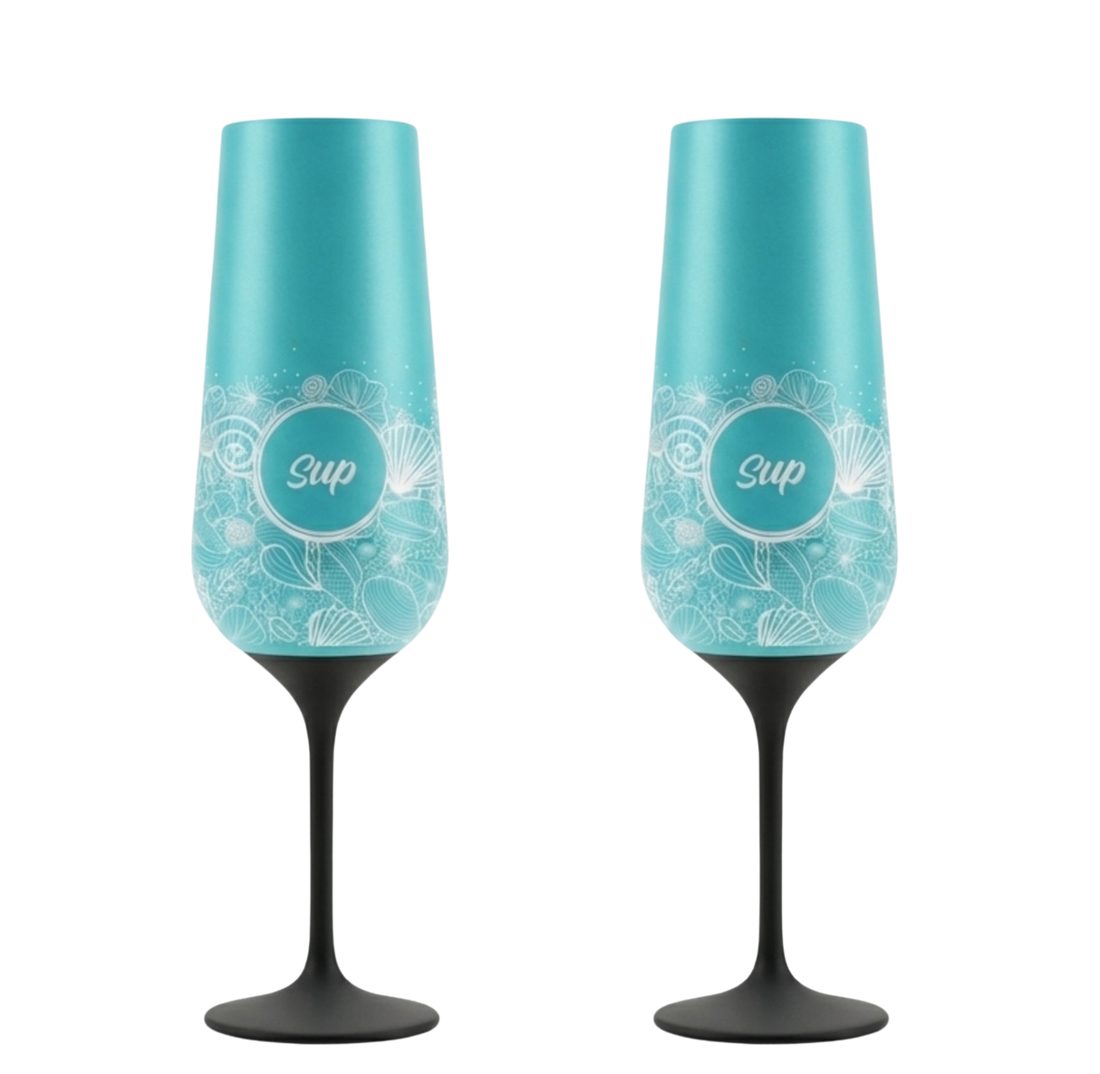 Sup drinkware Insulated Champagne Flute Shells