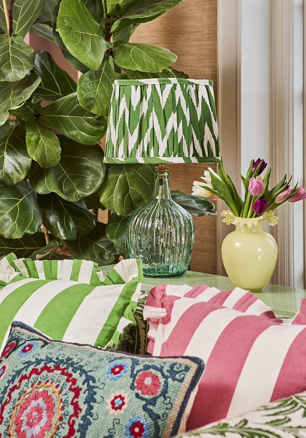 Casa by Josephine Jenno Suzani Rectangle Cushion Covers