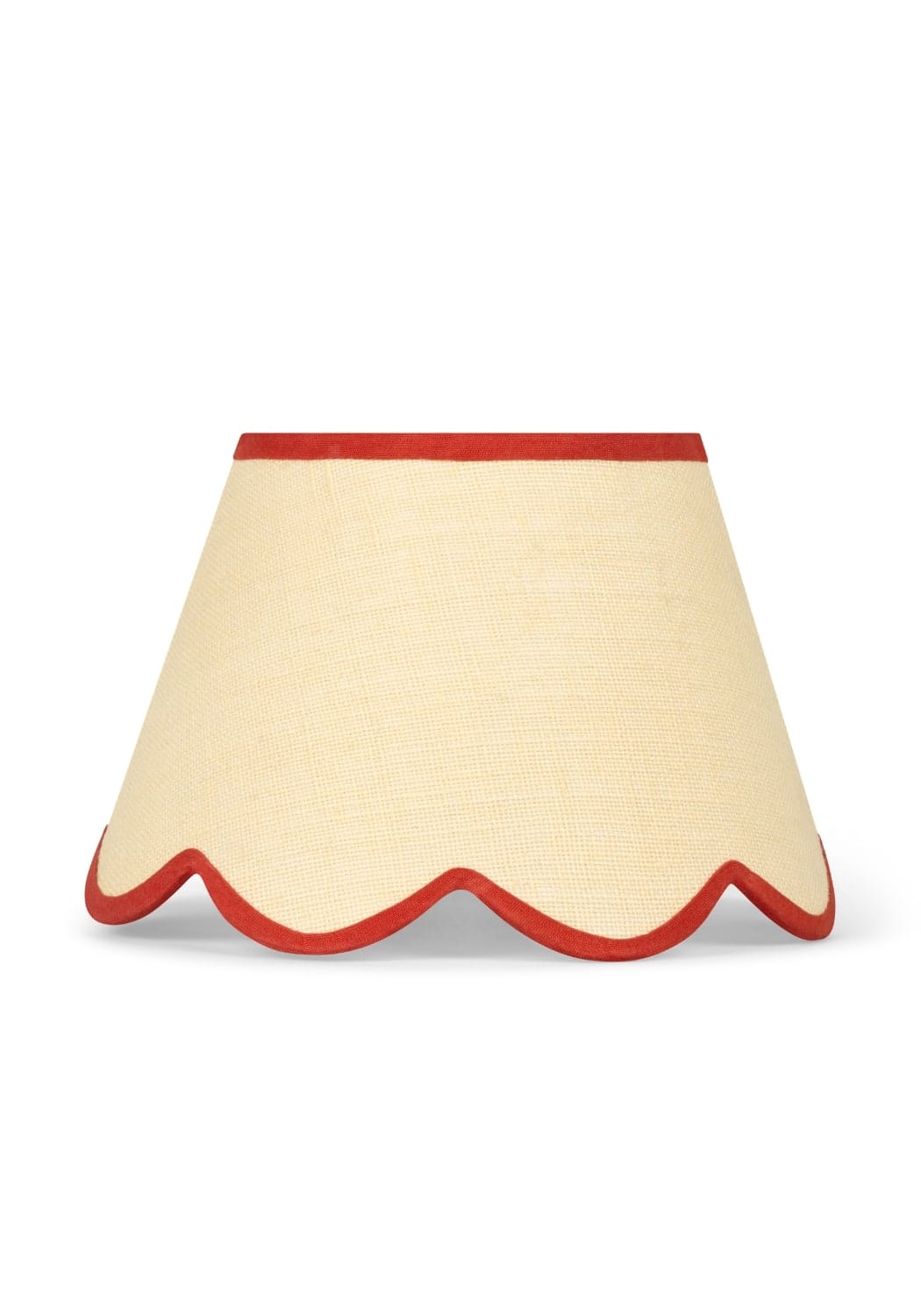 Casa by Josephine Jenno Sweet Red Trim Lampshade