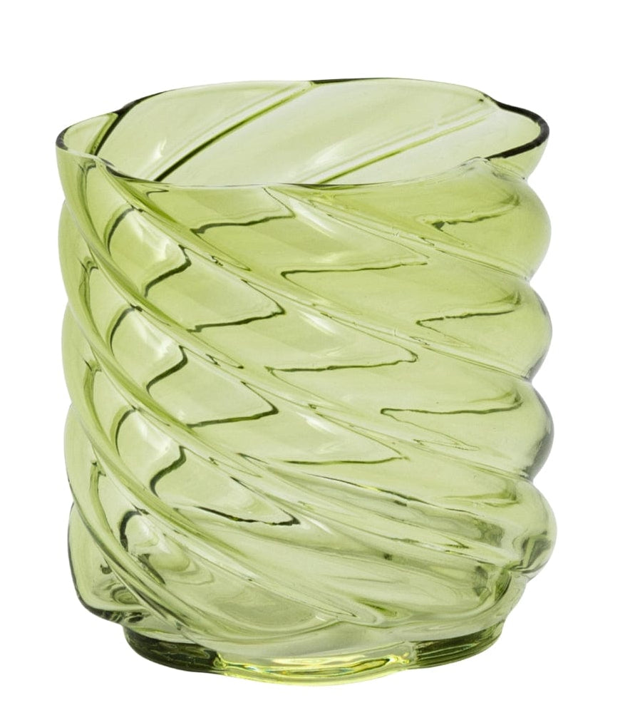 Casa by Josephine Jenno Swirl Sage Tumblers Set of 6 - Green