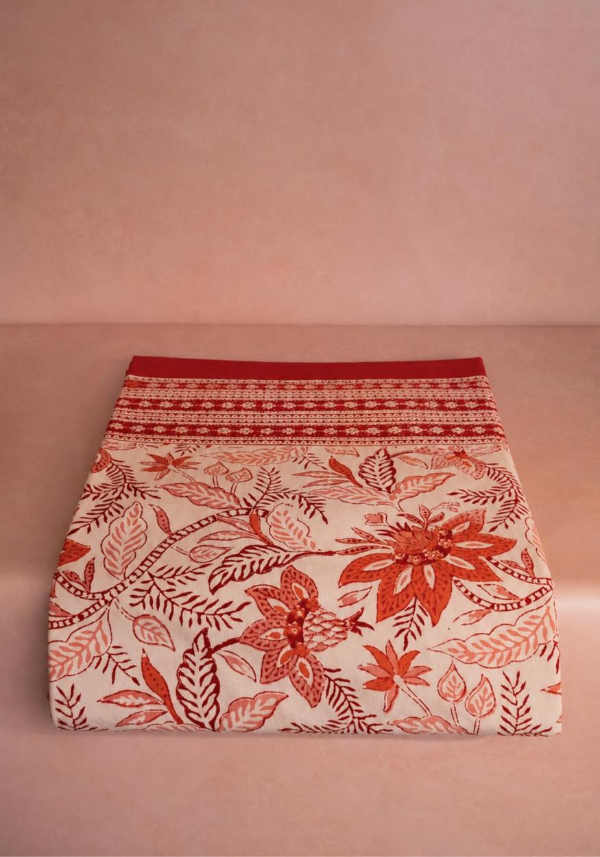 Casa by Josephine Jenno Bossa Nova Tablecloth - Red