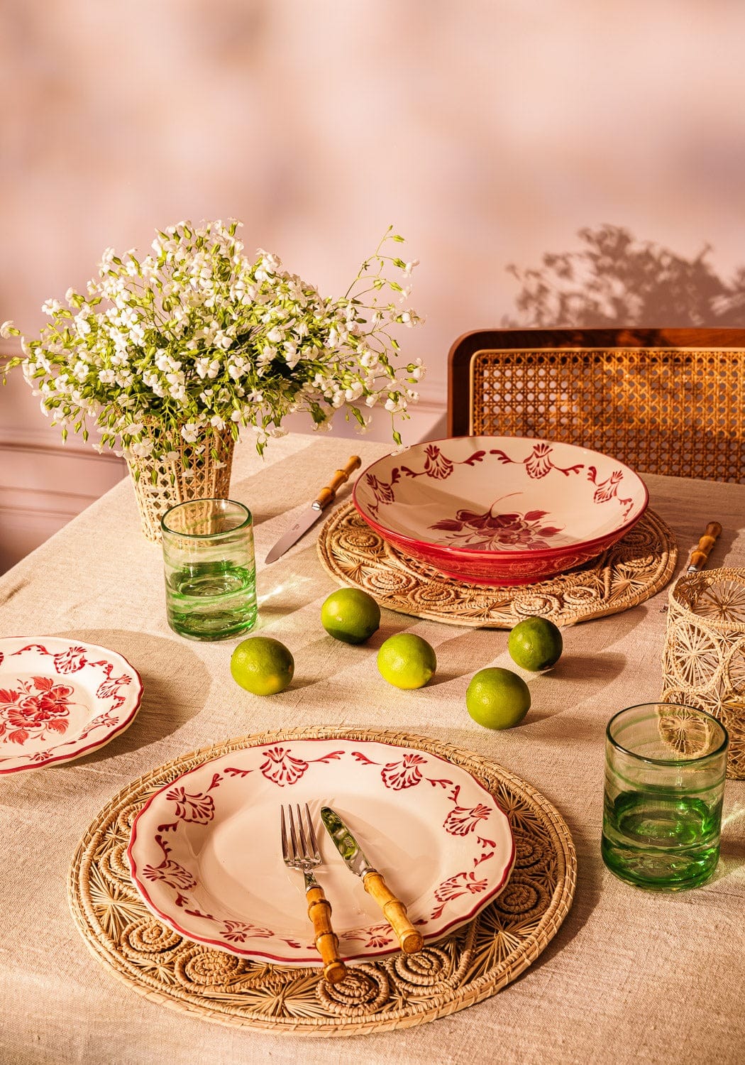 Casa by Josephine Jenno Emma Linen Tablecloth - Oatmeal
