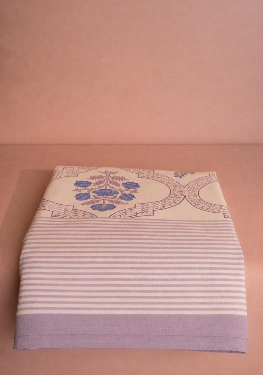 Casa by Josephine Jenno Flora Blue Tablecloth