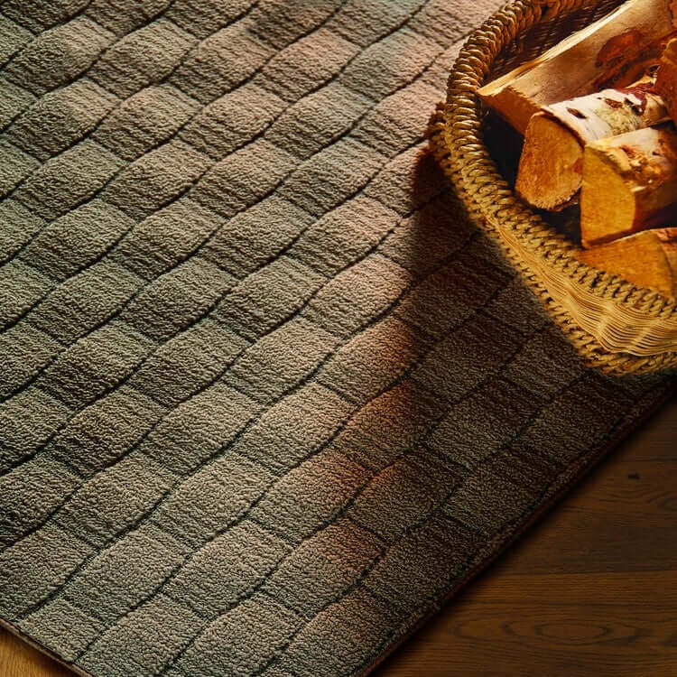 Textured Washable Mat and Runner by The Rugs