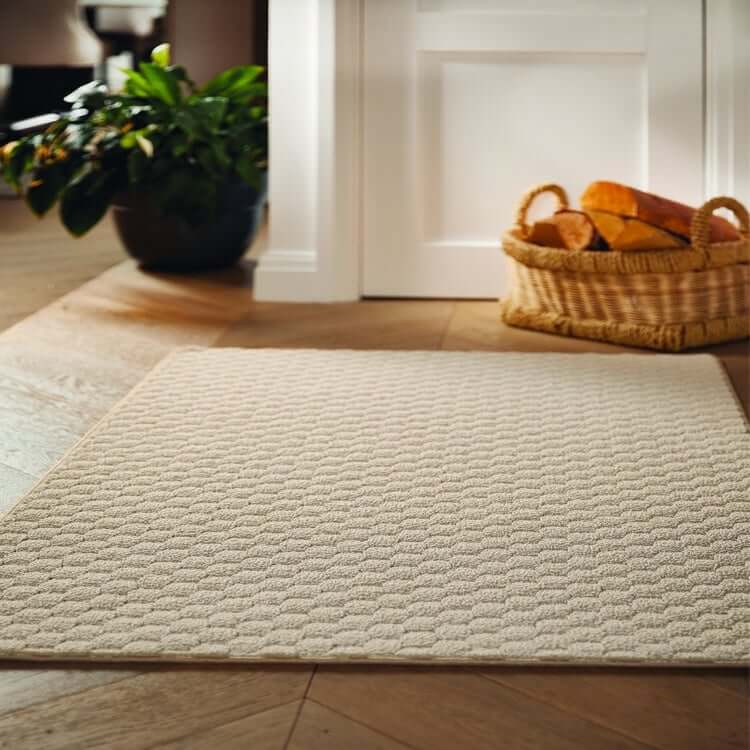 Textured Washable Mat and Runner Dots Design by The Rugs