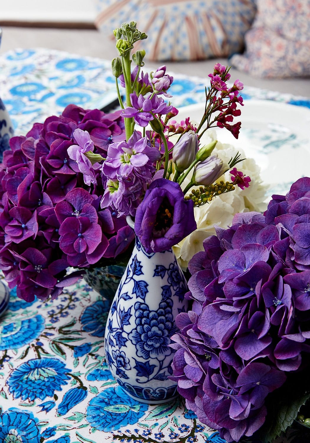 Casa by Josephine Jenno Three Delft Bud Vases