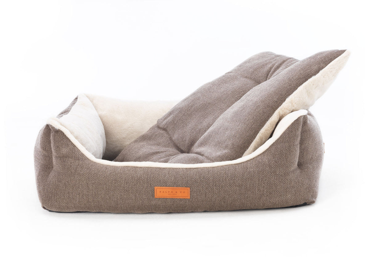 Ralph & Co Lincoln Luxury Tweed Dog Bed