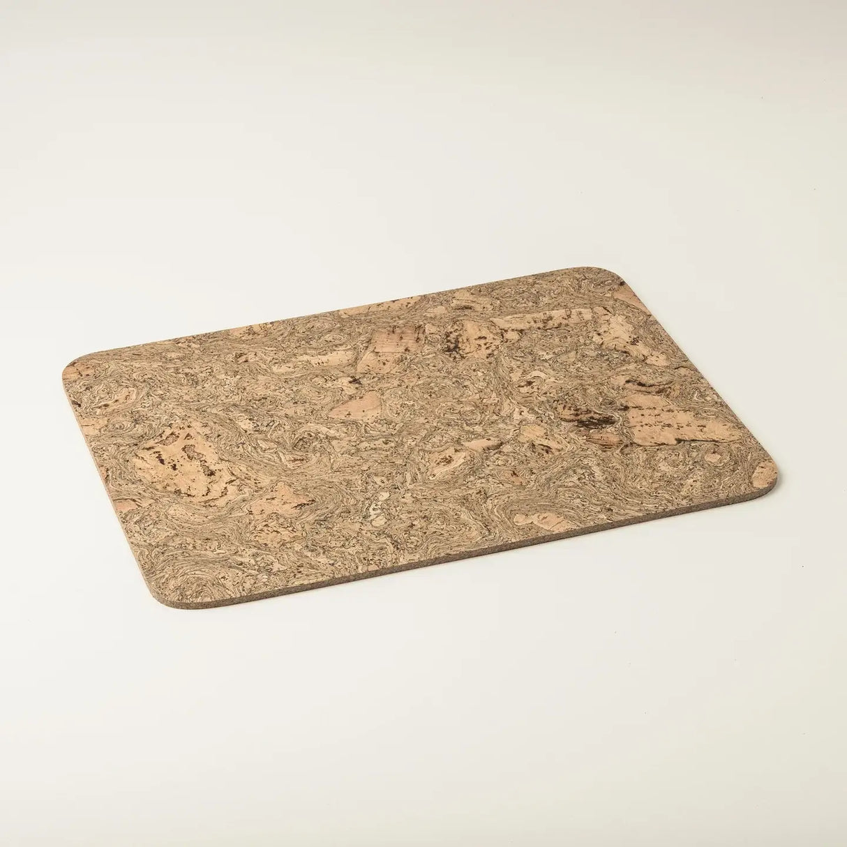Portuguese Treasures Twist Black Rectangular Cork Placemats - 40x30cm