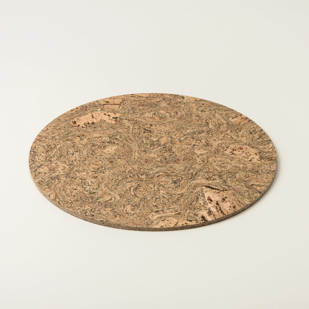 Portuguese Treasures Twist Round Cork Placemats Black - Set of 8