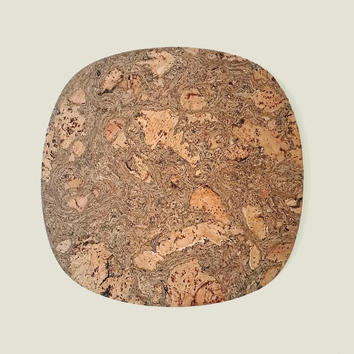 Portuguese Treasures Black Twist Squircle Cork Placemats