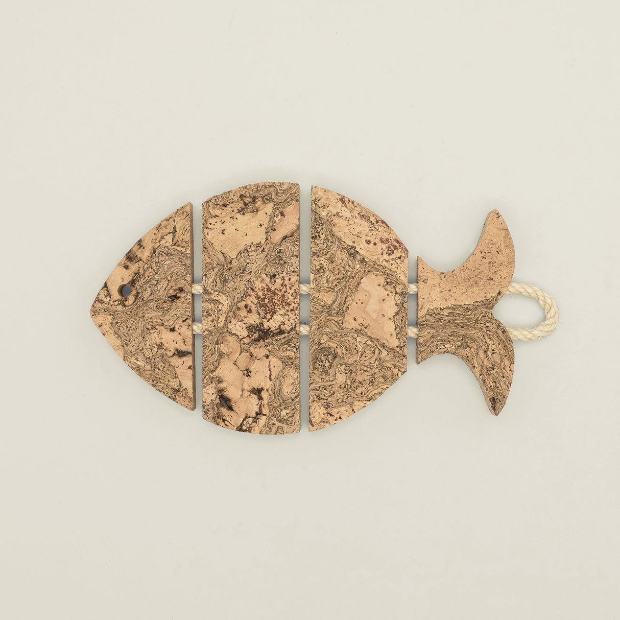 Portuguese Treasures Twist Cork Sea Bass Trivet