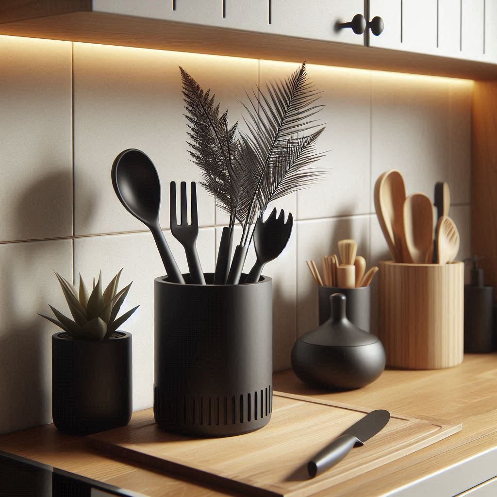 Filamora Studios Minimalist Utensil Holder