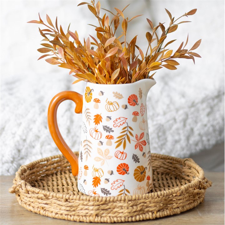 Blush & Bale Autumn Flower Vase - H18cm x W17.7cm x D12cm