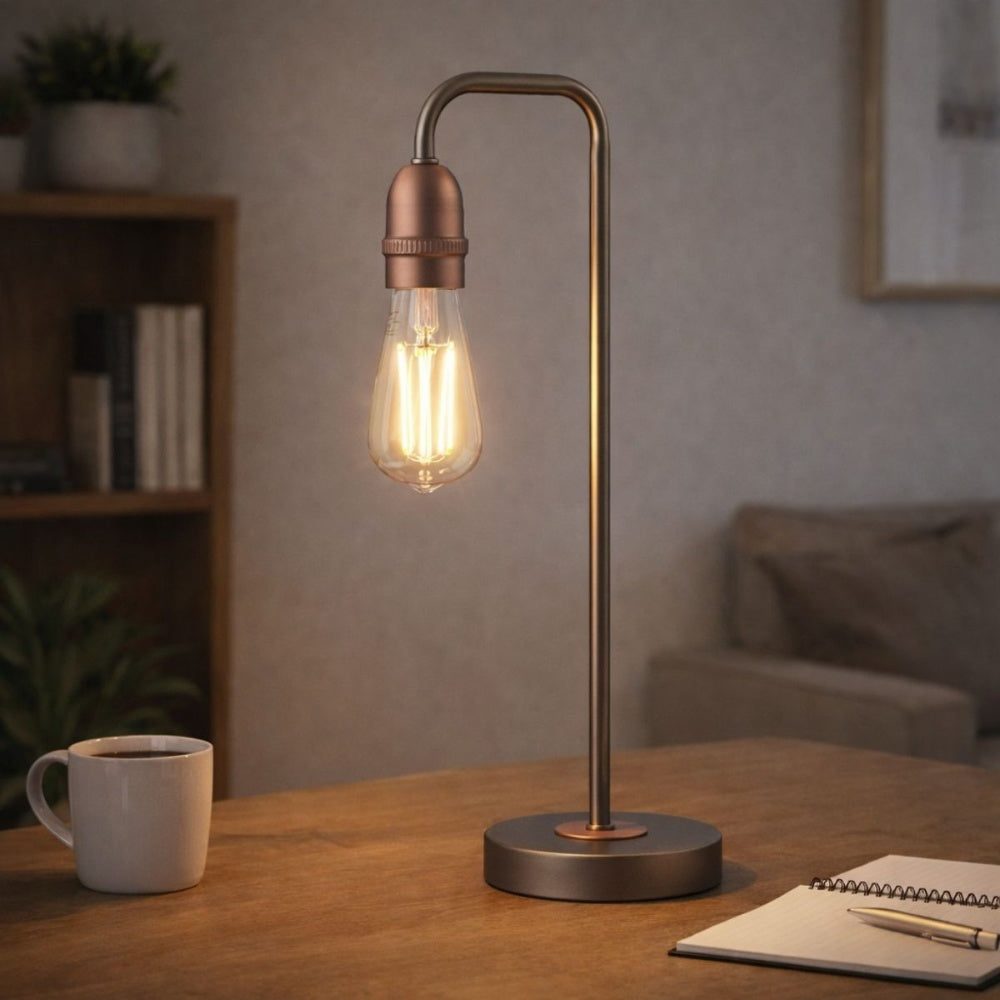 Pagazzi Vitor Industrial Copper Table Lamp