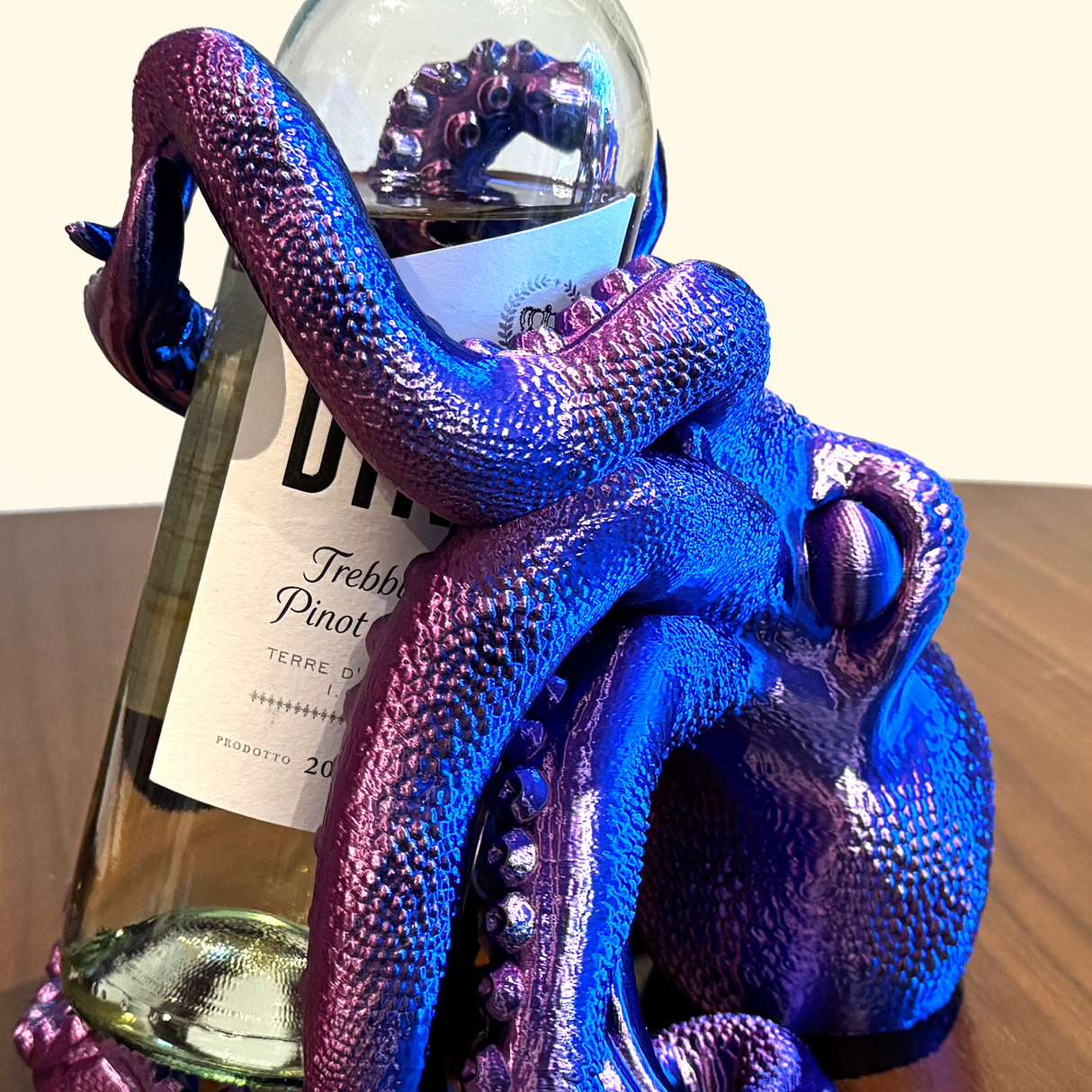 Filamora Studios Octopus Wine Bottle Holder